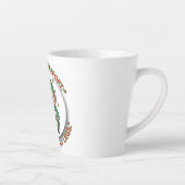 Funny Overtime Elf Christmas Coffee Mug – Office B Latte Mok (Rechts)