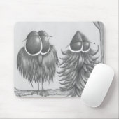 Funny Owls Muismat (Met muis)