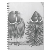 Funny Owls Notitieboek (Voorkant)