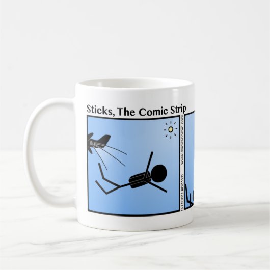 Funny Pack Your Own Chute Stickman Mok - 120 (Links)