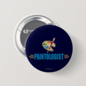 Funny Painter Ronde Button 5,7 Cm (Voorkant /achterkant)