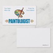 Funny Painter Visitekaartje (Voorkant / Achterkant)