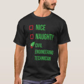 Funny Pajama Christma T-shirt (Voorkant)