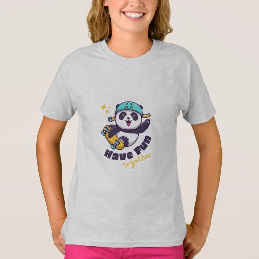 Funny Panda Cute for Animals Lover T-shirt (Voorkant)