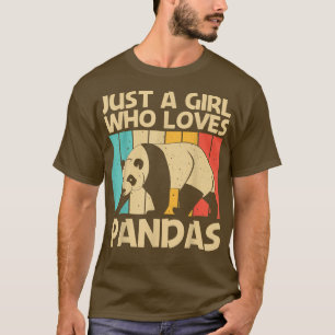 Funny Panda Design for Girls Women Panda Beer Anim T-shirt