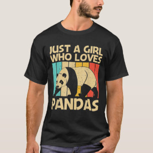 Funny Panda Design for Girls Women Panda Beer Anim T-shirt