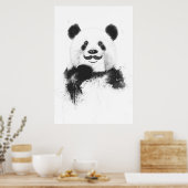 Funny panda poster (Keuken)
