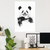 Funny panda poster (Thuiskantoor)