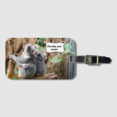 Funny Pandas of Koalas - Welke zijn knuffels? Bagagelabel (Voorkant (horizontaal))
