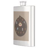 Funny Papa Monster aime les flacons de café (Gauche)