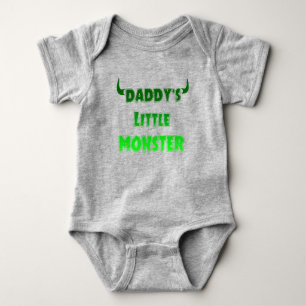 Funny Papa's kleine monster - Gothic Baby Kleding Romper