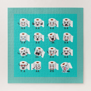 Funny Paper Emjoi Legpuzzel