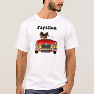 Funny Papillon T-shirt