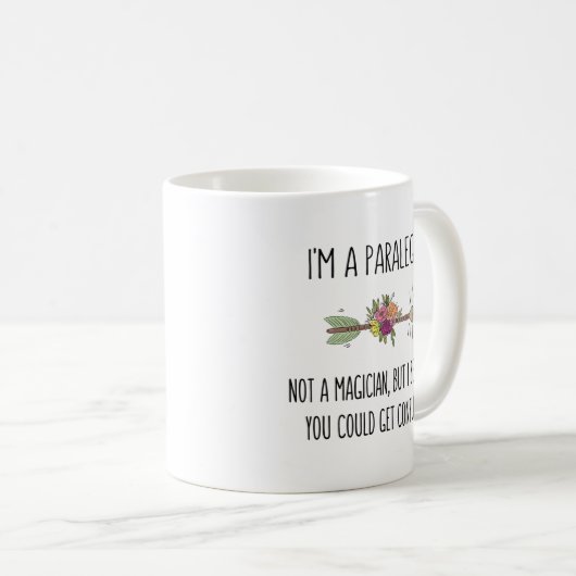 Funny Paralegal Legal Assistant Gift Coffee Mok (Voorkant rechts)