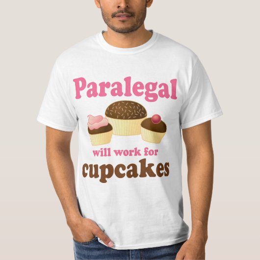 Funny Paralegal T-shirt (Voorkant)