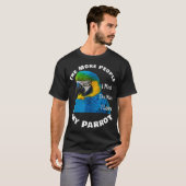 Funny Parrot TShirt pour les amateurs de perroquet (Devant entier)