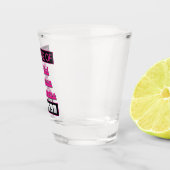 Funny Party Pink White Dice Bunco Shot Glas (Rechts)
