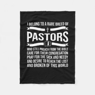 Funny Pastor Appreciation Gift Christelijk Preache Fleece Deken