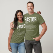 Funny Pastor Definition Gift Christelijke Preacher T-shirt (Unisex)