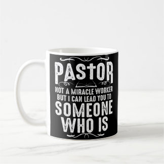 Funny Pastor Gift for Men Cool Christelijk Church  Koffiemok