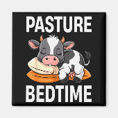 Funny Pasture Bedtime Cute Cow Pajamas Pj Sleep Magneet (Voorkant)