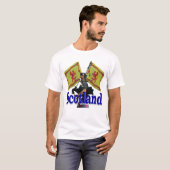 Funny patriotic scottish t-shirt (Voorkant volledig)