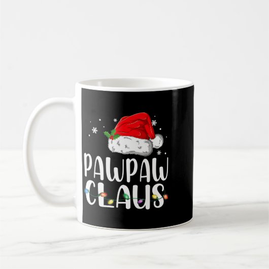 Funny Pawpaw Claus Christmas Pajamas Santa Koffiemok (Links)
