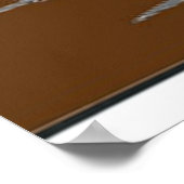 Funny Peach Cobbler Rick London Poster (Coin)