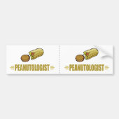 Funny Peanut Bumpersticker (Voorkant)