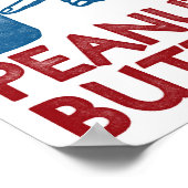 Funny Peanut Butter Poster Vintage (Hoek)