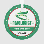 Funny Peaologiste - J'aime les pois (dos)