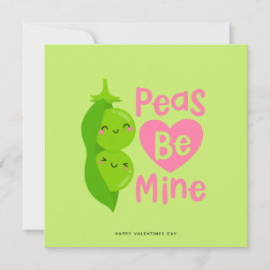 Funny Peas Valentijnsdag Romantic Kaart