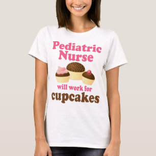 Funny Pediatrische verpleegster T-shirt