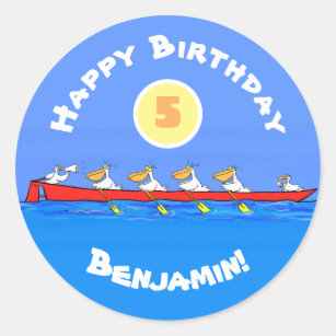 Roeien Humor Stickers | Zazzle.be