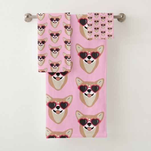 Funny Pembroke Welsh Corgi Motif rose (En situation)