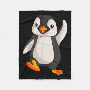 Funny Penguin Apparel S Uni-Adults Kinder Kinderen Fleece Deken