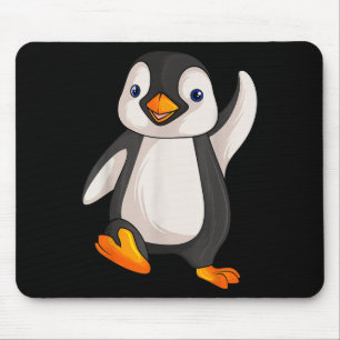 Funny Penguin Apparel S Uni-Adults Kinder Kinderen Muismat