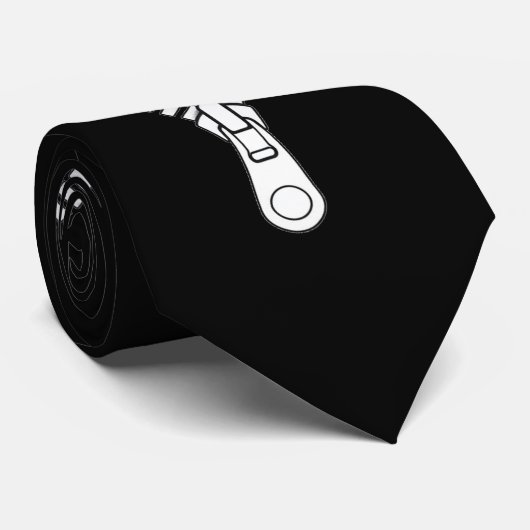 Funny Penguin Peek Stropdas (Opgerold)