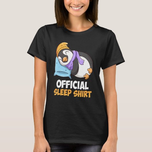 Funny Penguin Sleep Shirt (Voorkant)