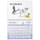 Funny Penguins Calendar Kalender (Jan 2026)