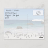 Funny Penguins Hartelijk dank Briefkaart (Achterkant)