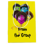 Funny People Birthday Balloons Medium Cadeauzakje (Voorkant)