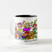 Funny people mug (Devant gauche)