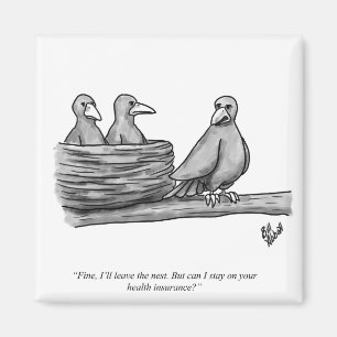 Funny Percentres Lege Nester Ouderschap Humor Magneet