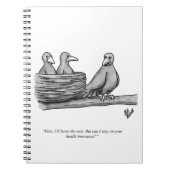 Funny Percentres Lege Nester Ouderschap Humor Notitieboek (Voorkant)