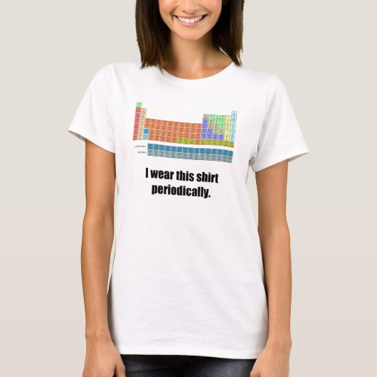 Funny Periodic Shirt (Voorkant)