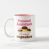 Funny Personal Assistant Tweekleurige Koffiemok (Links)