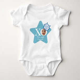 Funny Personalized Baby body suit   étoile XO
