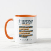 Funny Personalized Chiropractise Side Effects Gag Mok (Links)