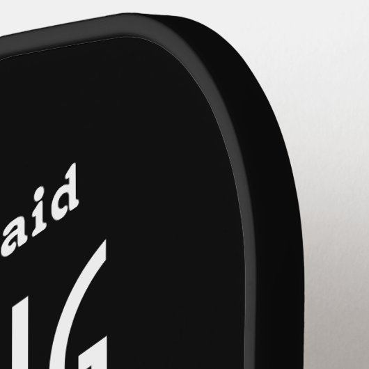 Funny Personalized Drink Martini Pickleball Paddle (Links Detail)